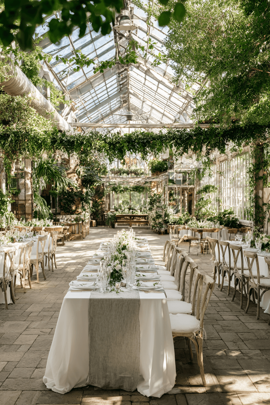 7 greenery filled olive wedding