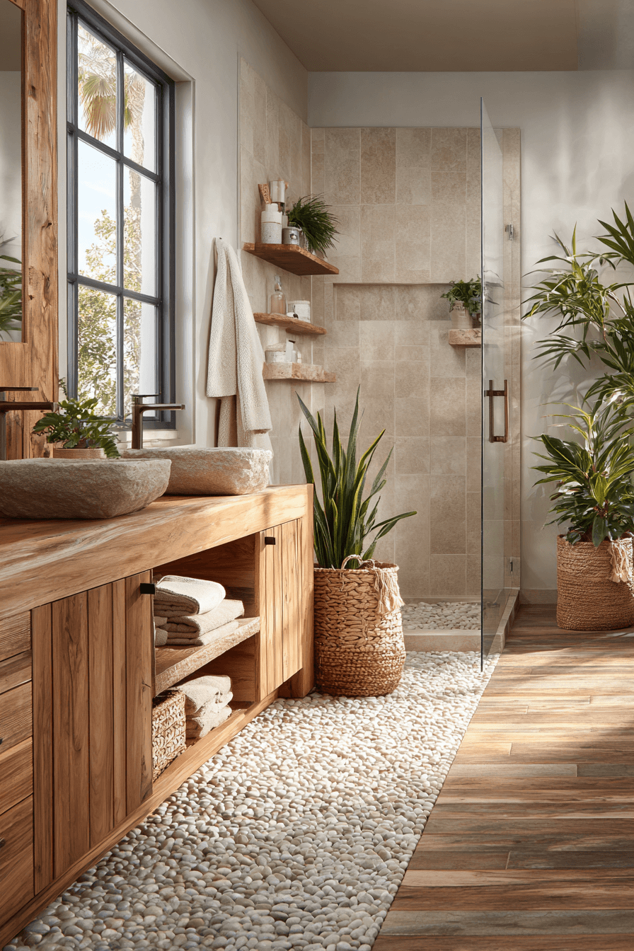 7 nature driven wellness bathrooms