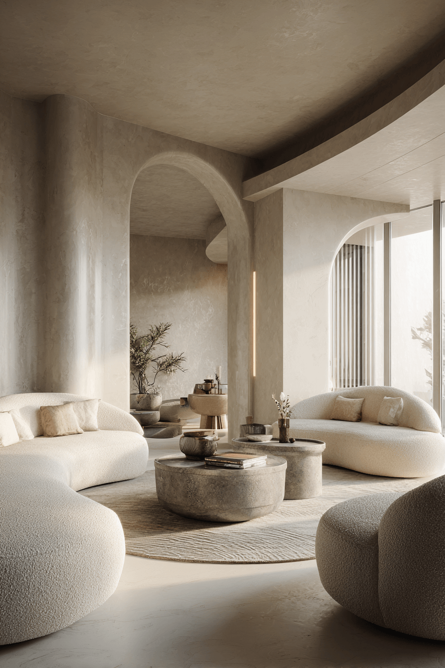 7 sculpted furniture apartment style