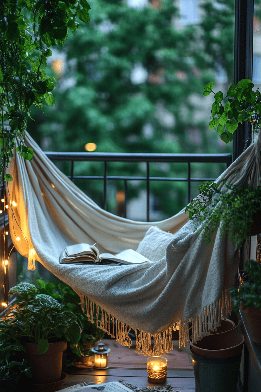 8 hammock relaxation zone