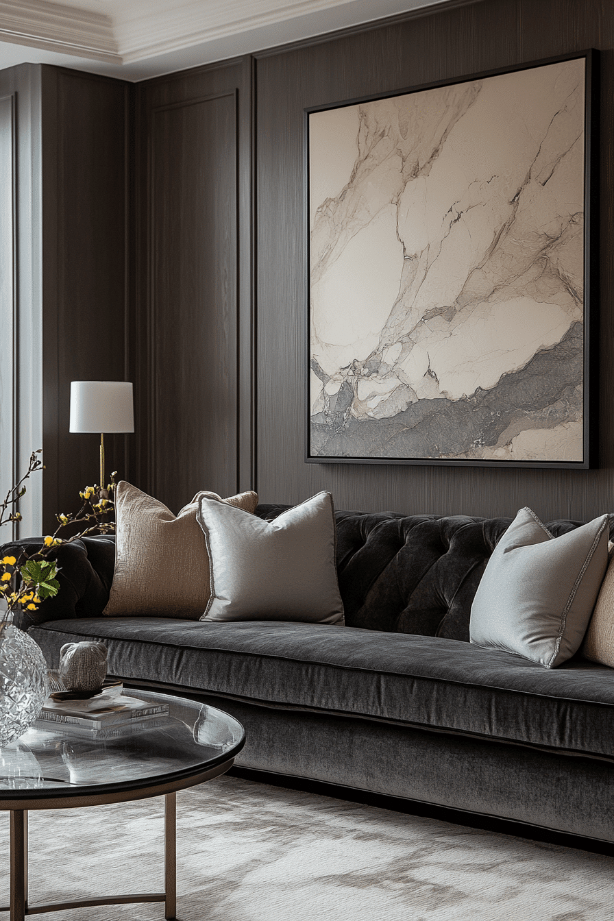 8 refined finish living