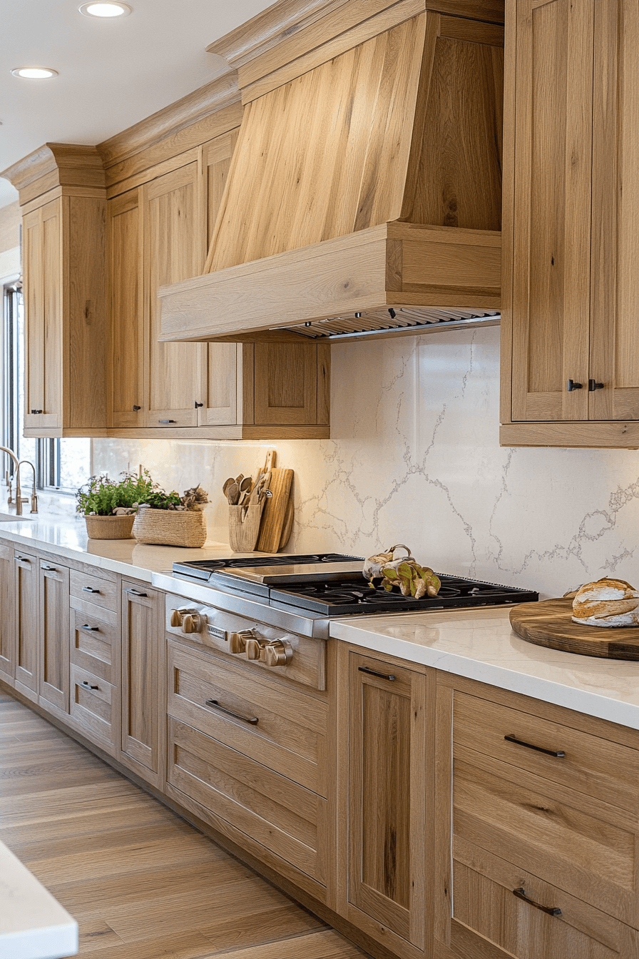 8 warm neutral hickory look