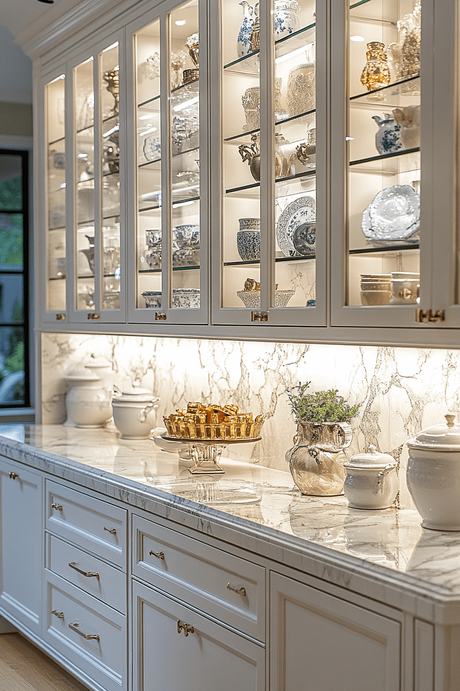 9 cabinet accent highlights