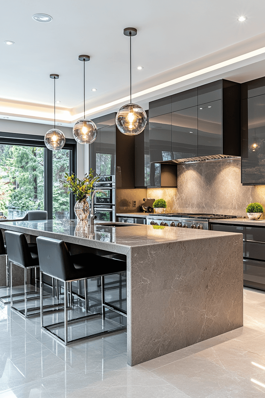 9 dual island living