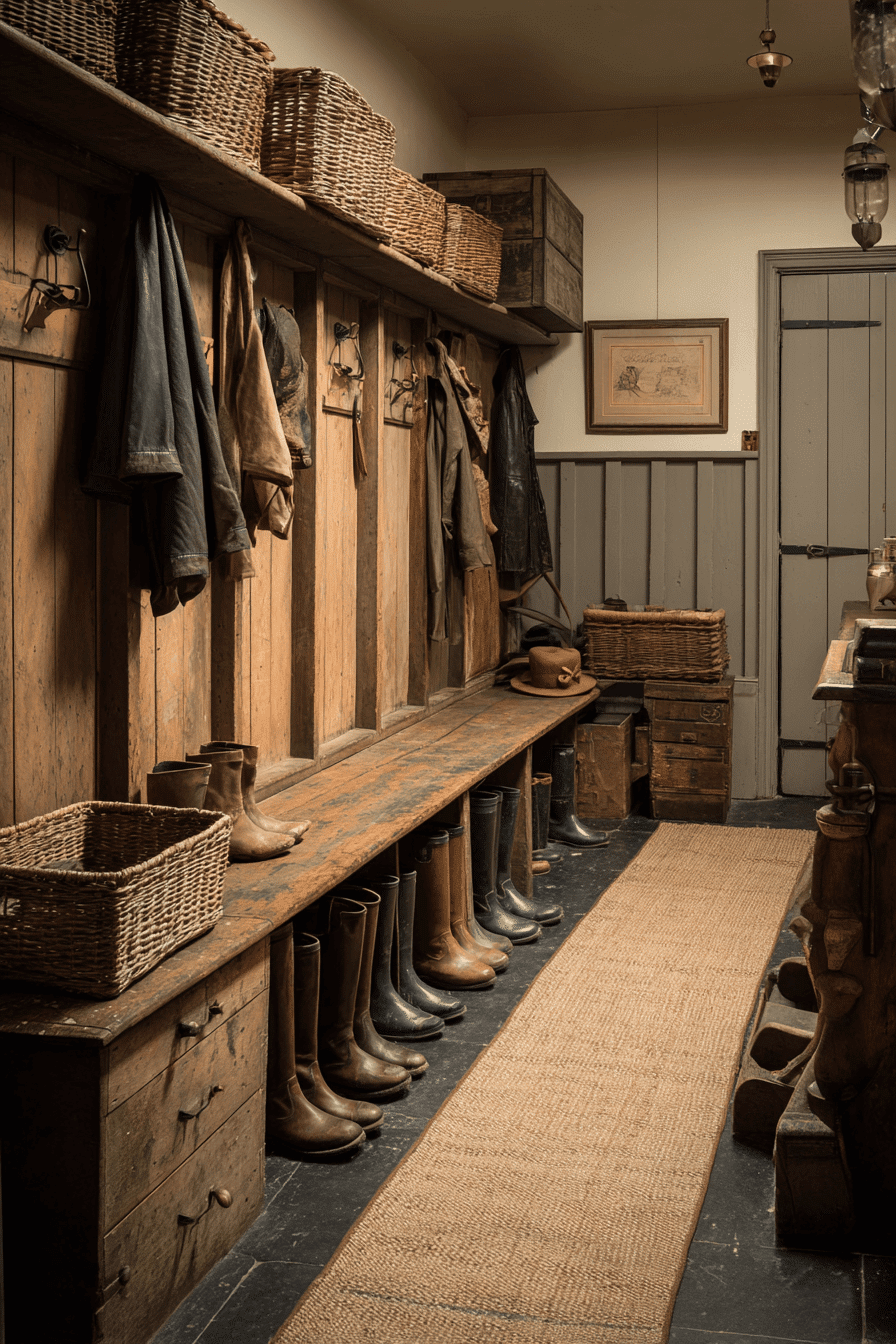 9 functional farmhouse boot space