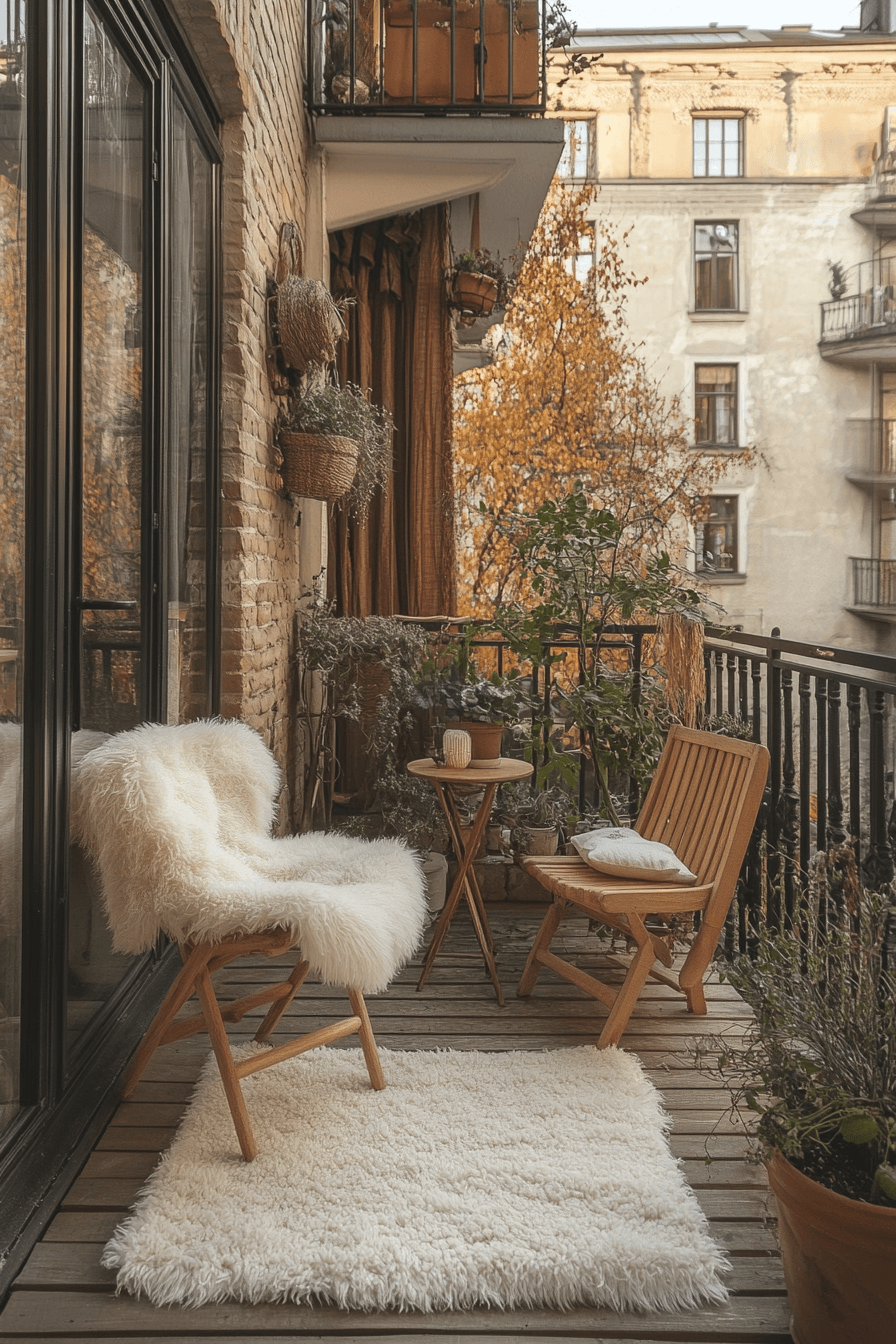 9 scandinavian patio warmth