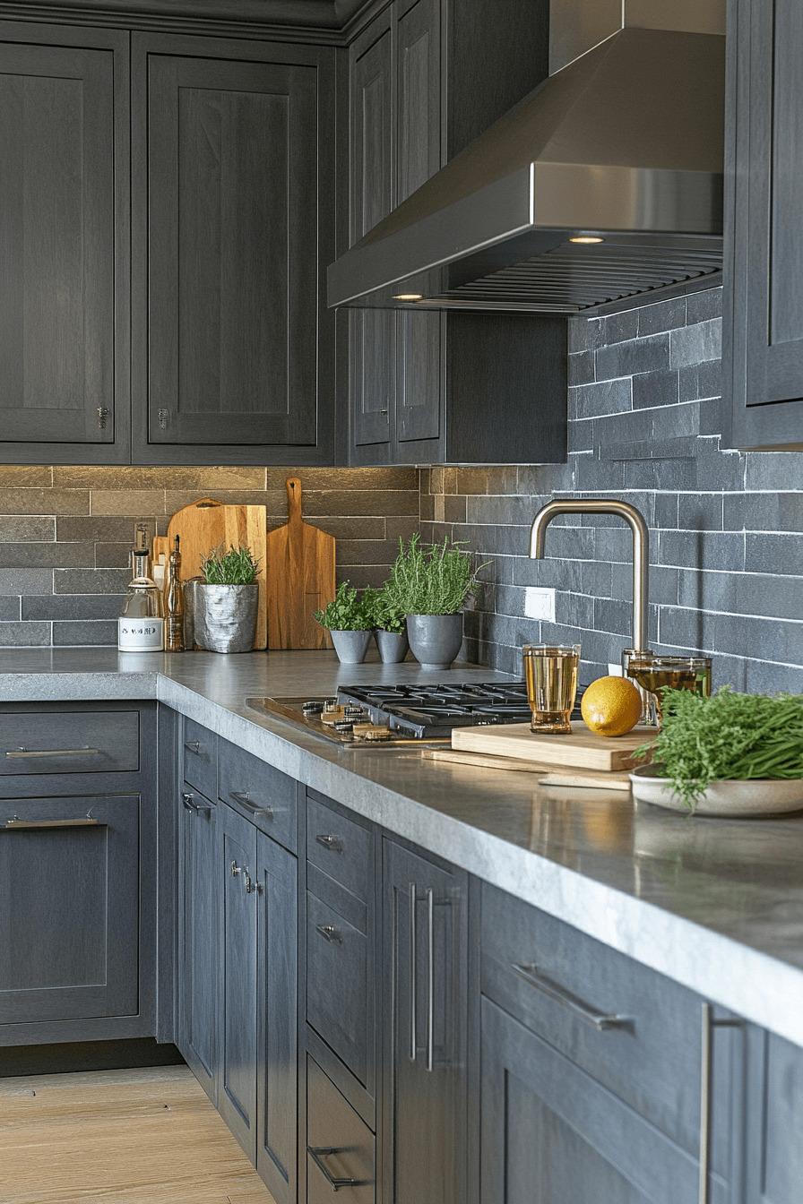 9 steel edge kitchen style