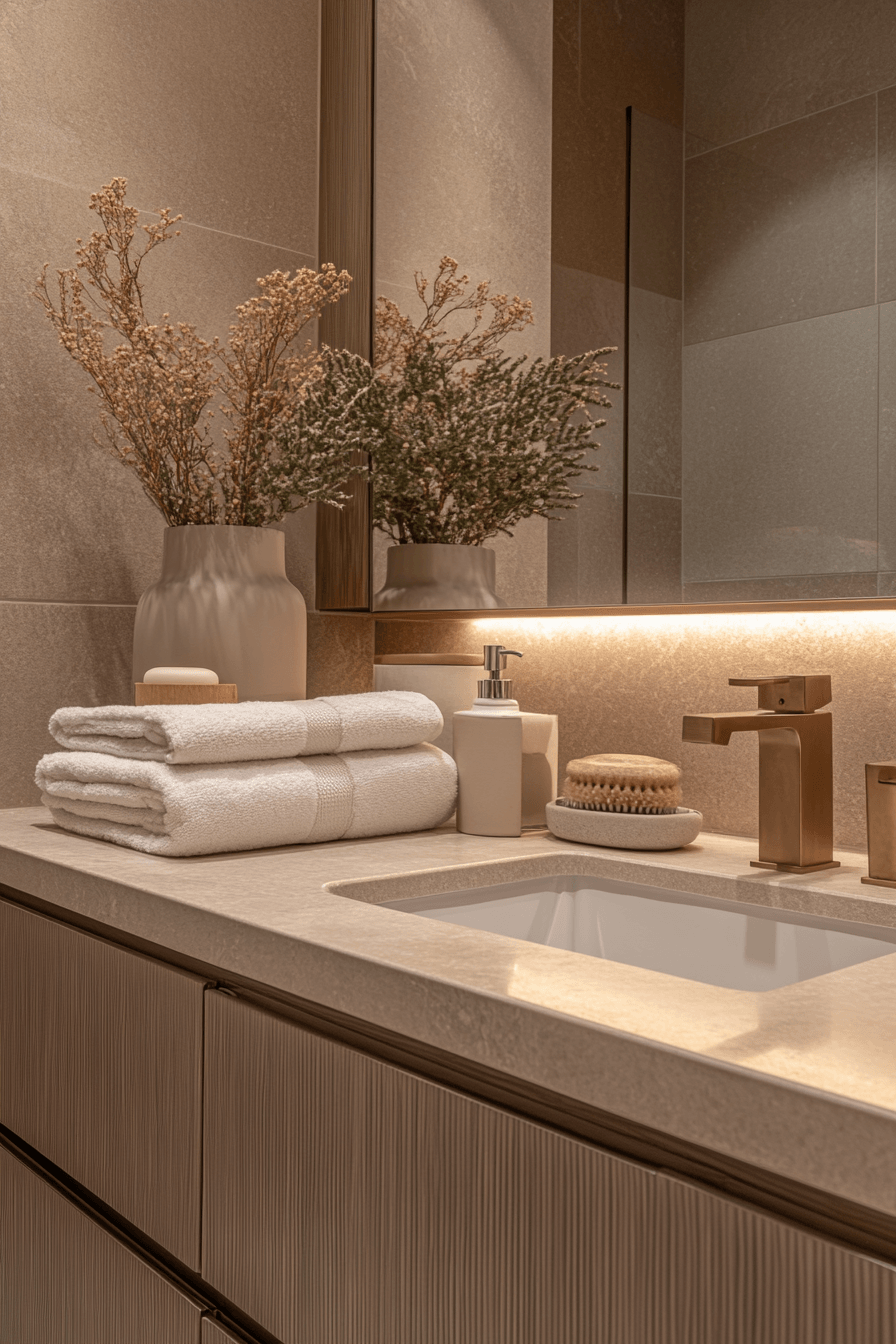 1 designer tiny bath