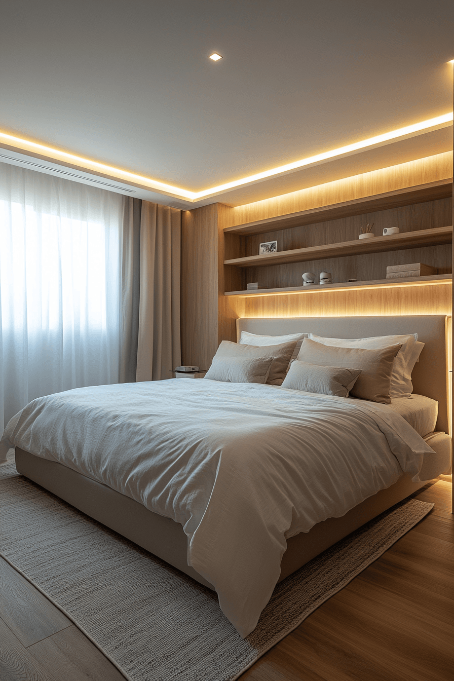 1 minimal calm bedroom space