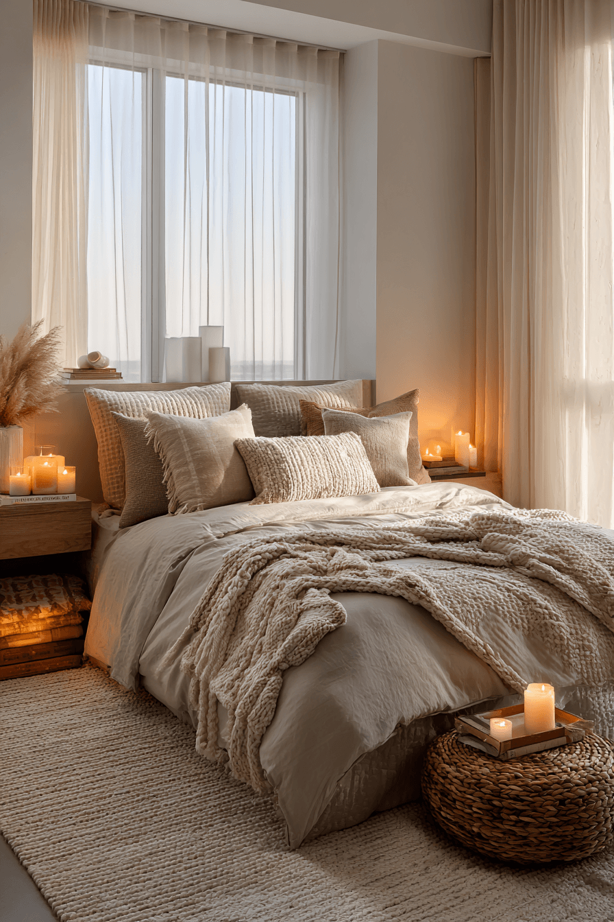 10 warm cozy bedroom layers