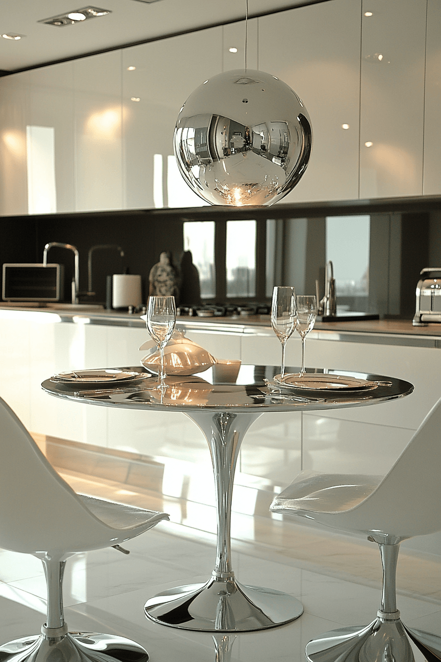 11 chrome bright sleek finish