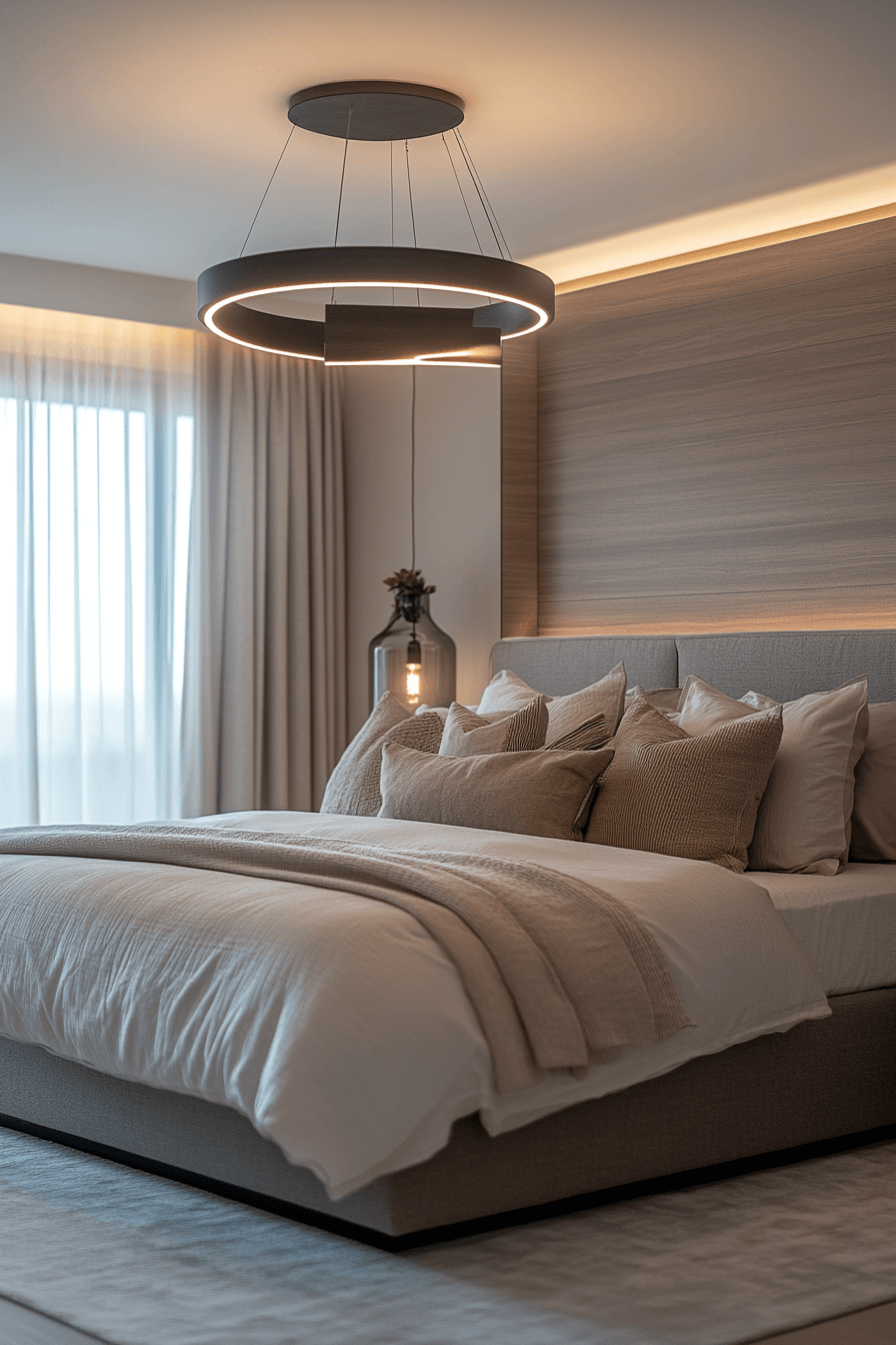 11 dramatic lighting bedroom design