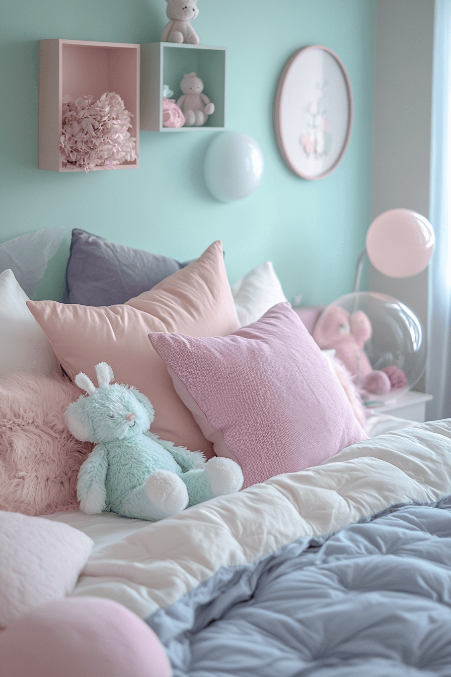 11 pastel harmony color bedroom