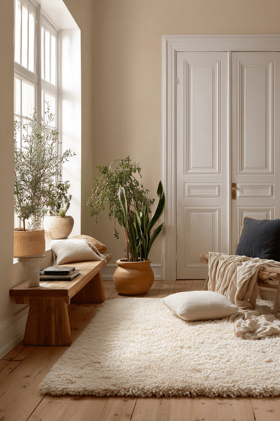 11 peaceful focused living zone