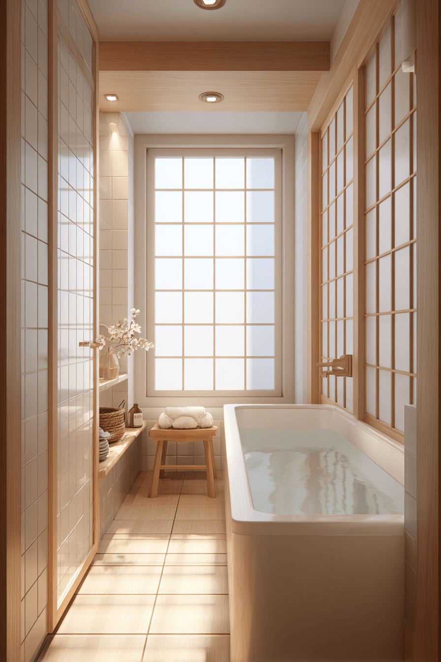 11 shoji light bath space