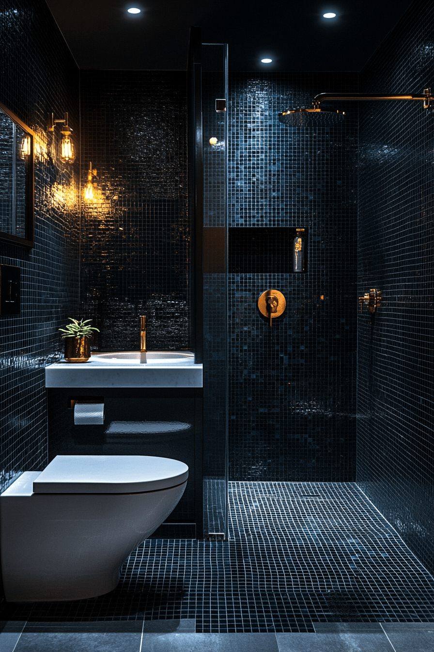 11 textured tile bathroom design