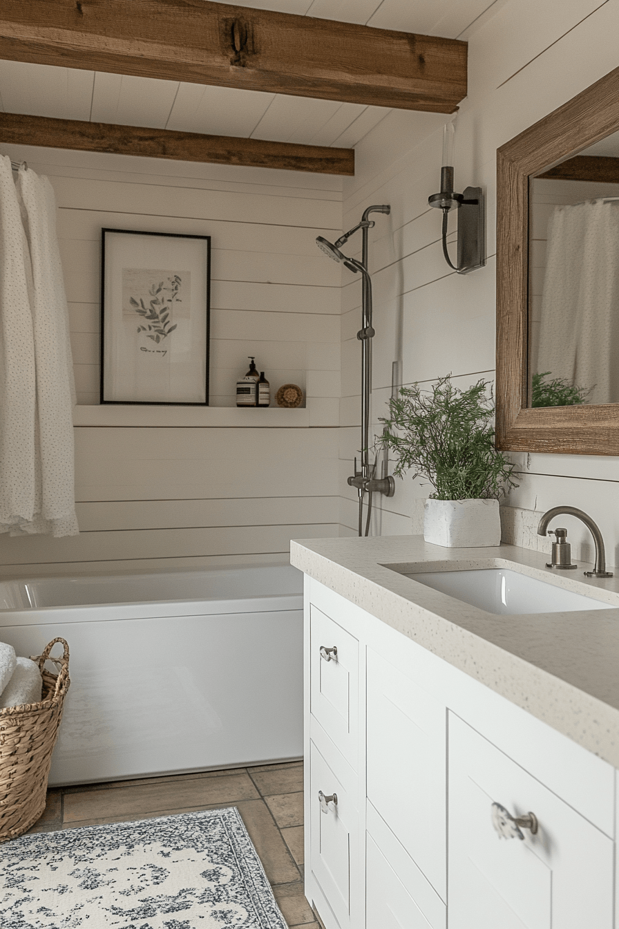 12 balanced farm bath style