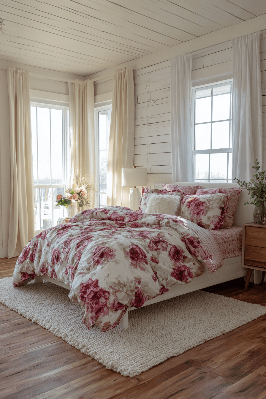 12 botanical floral bedding update