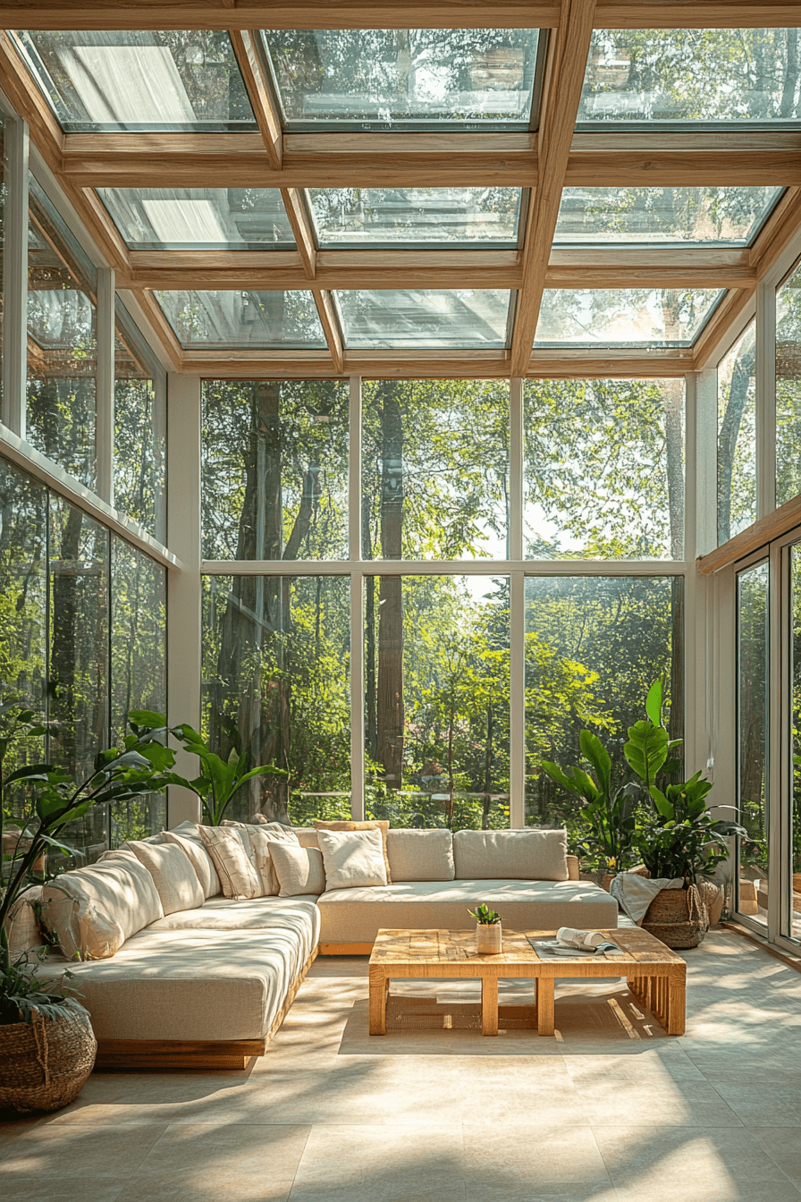 12 glass view open retreat