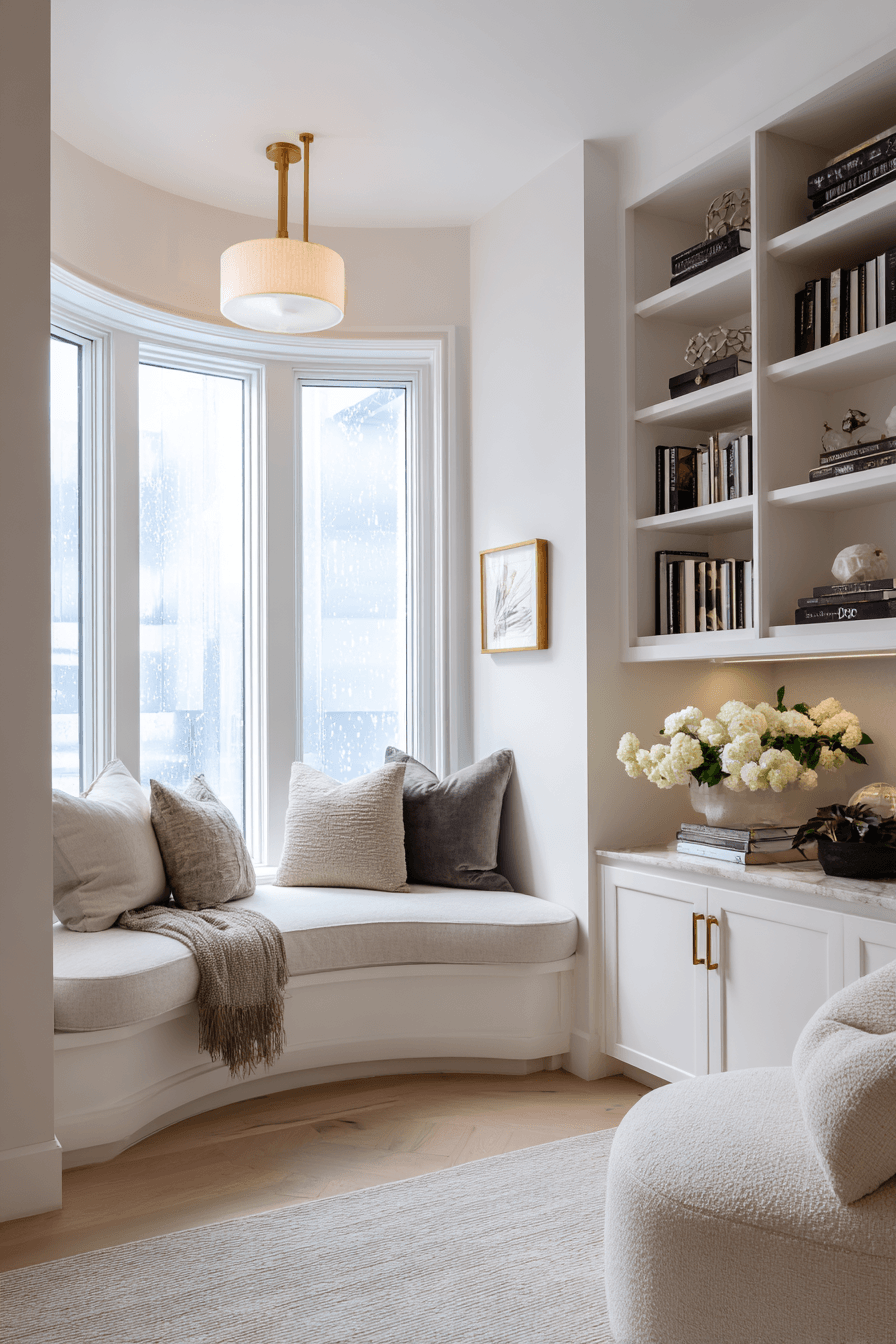 13 curved flow reading space