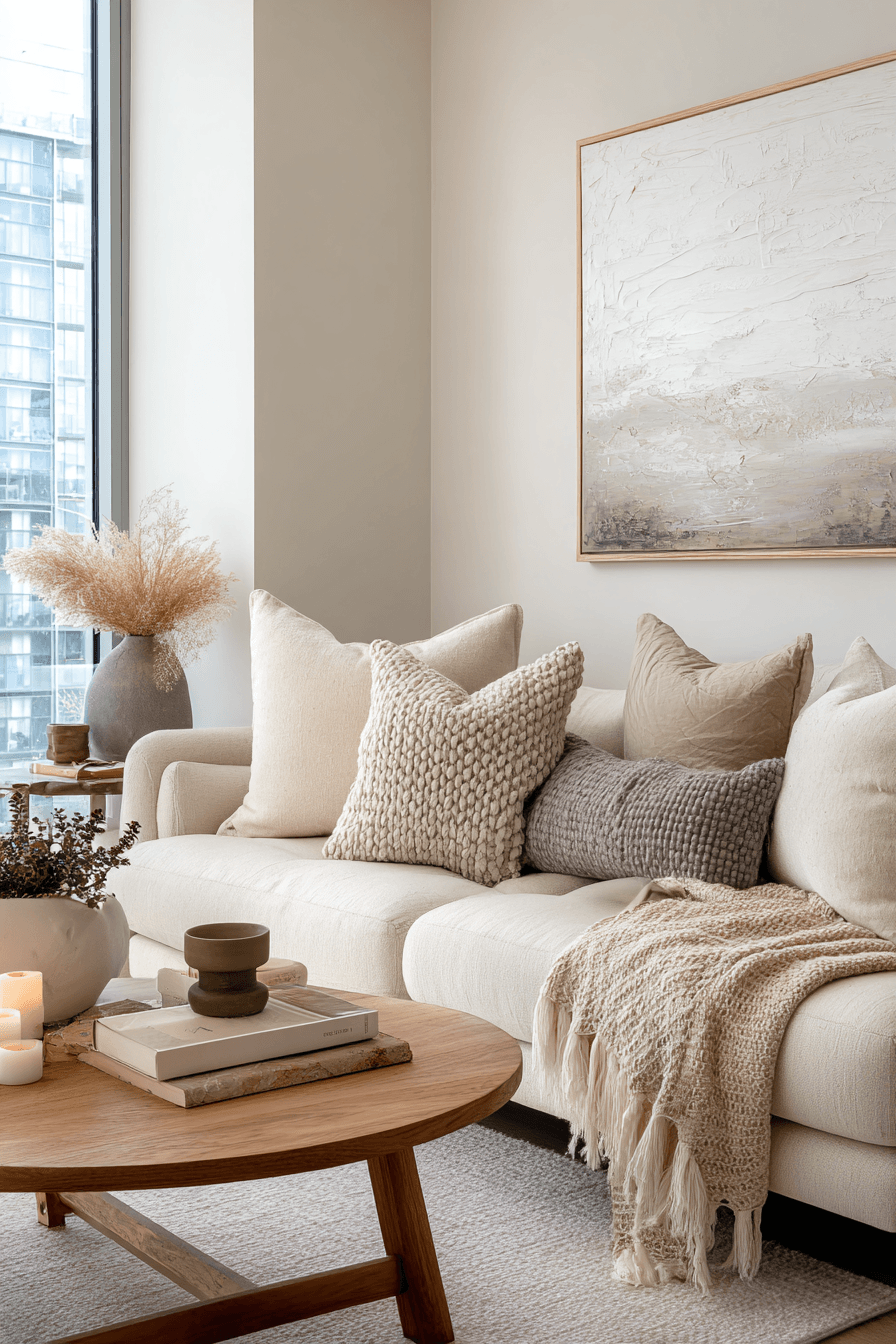 13 neutral soft apartment design