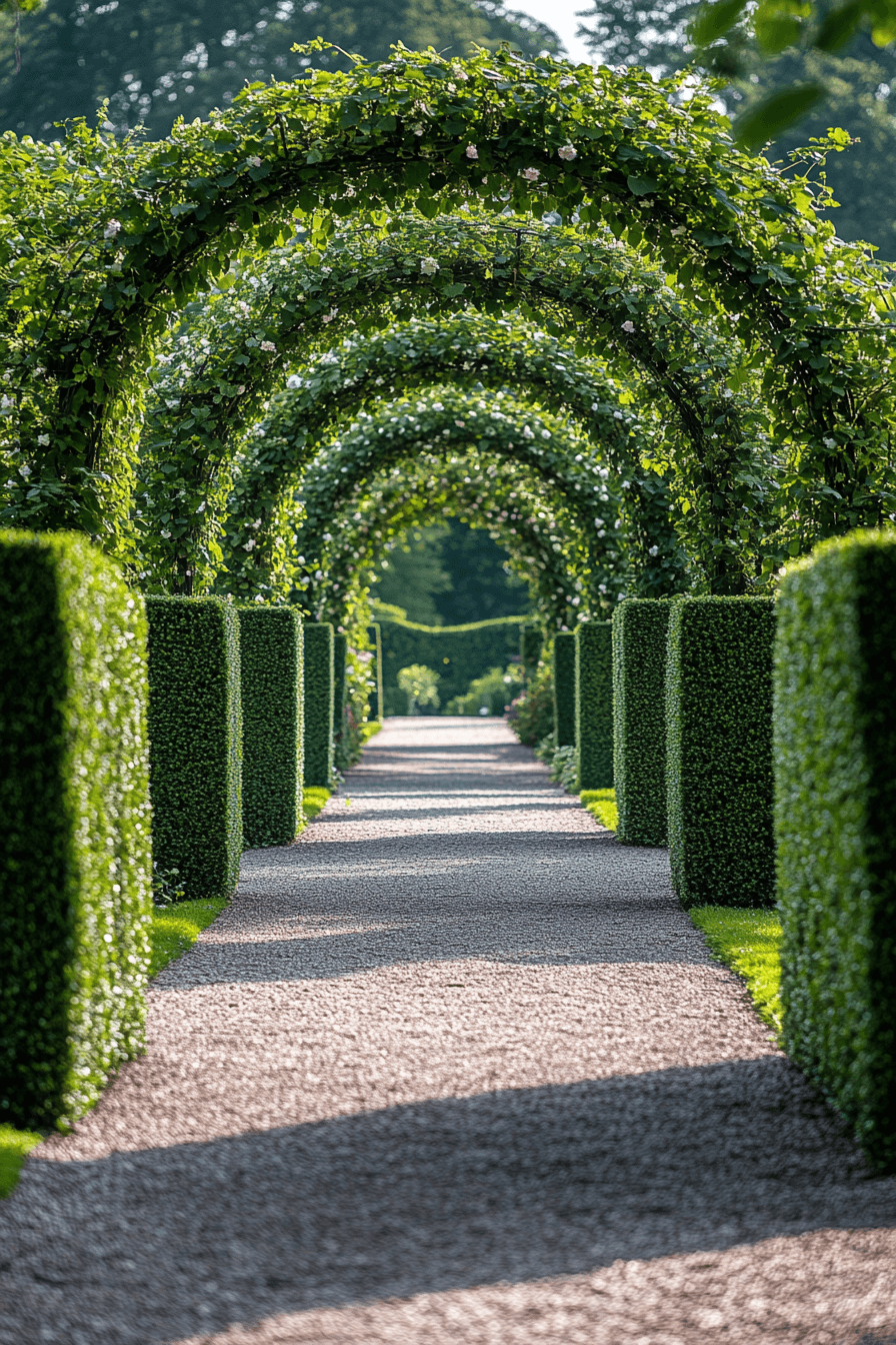 13 refined topiary garden arbors