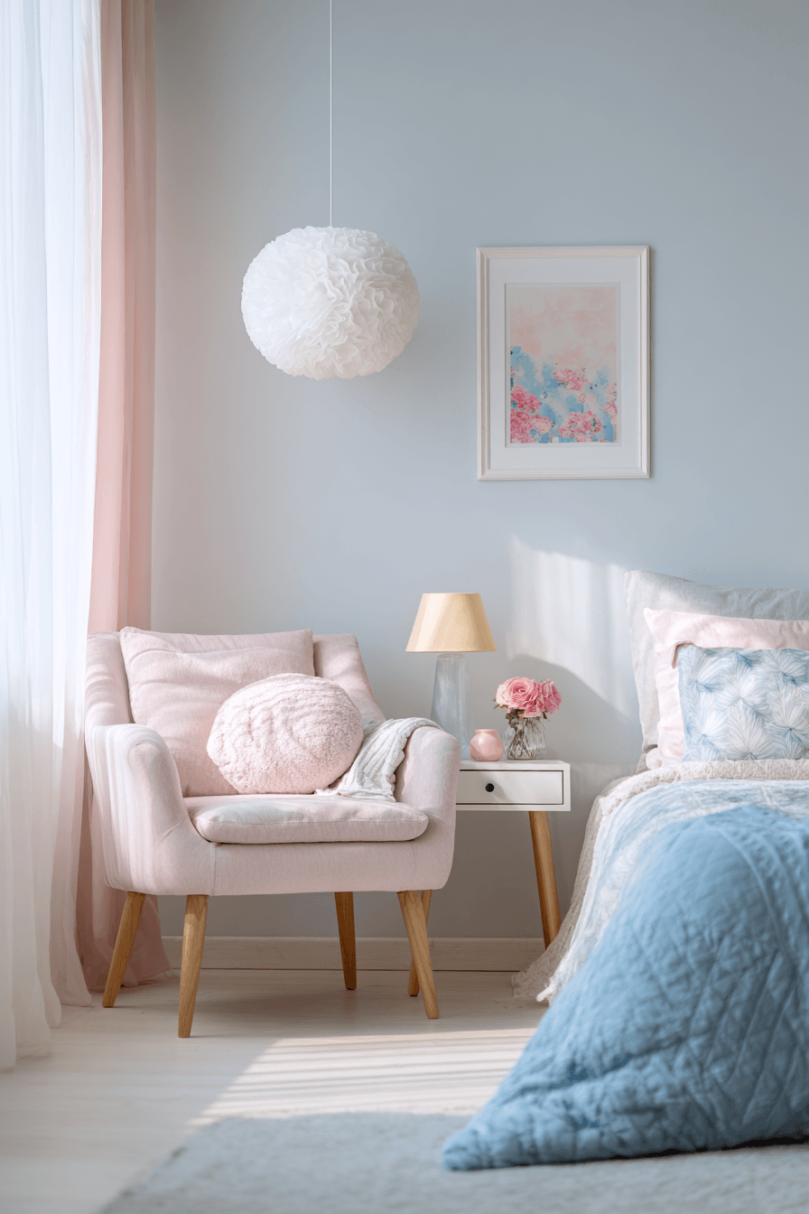 13 soft pastel peace retreat