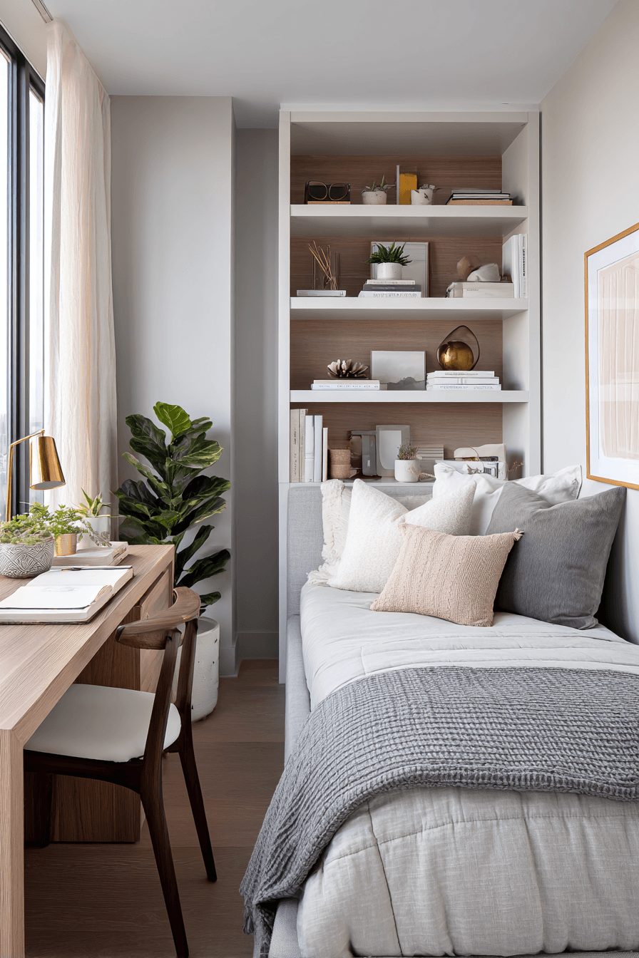 14 neat organized living studio