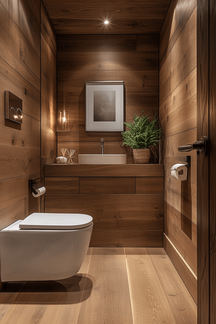 14 timber texture warm finish