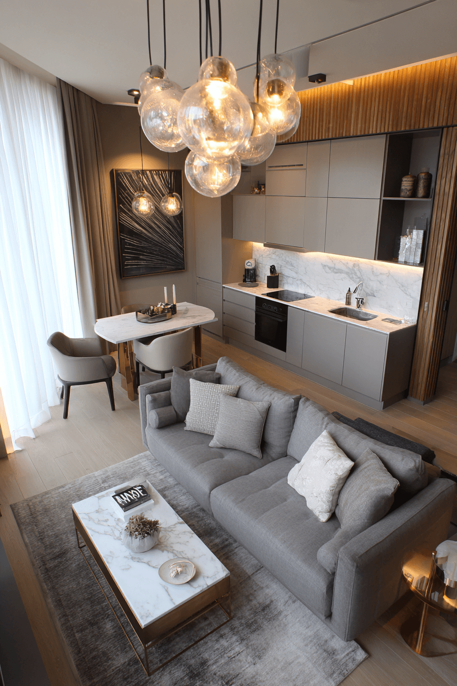 15 elegant compact living style