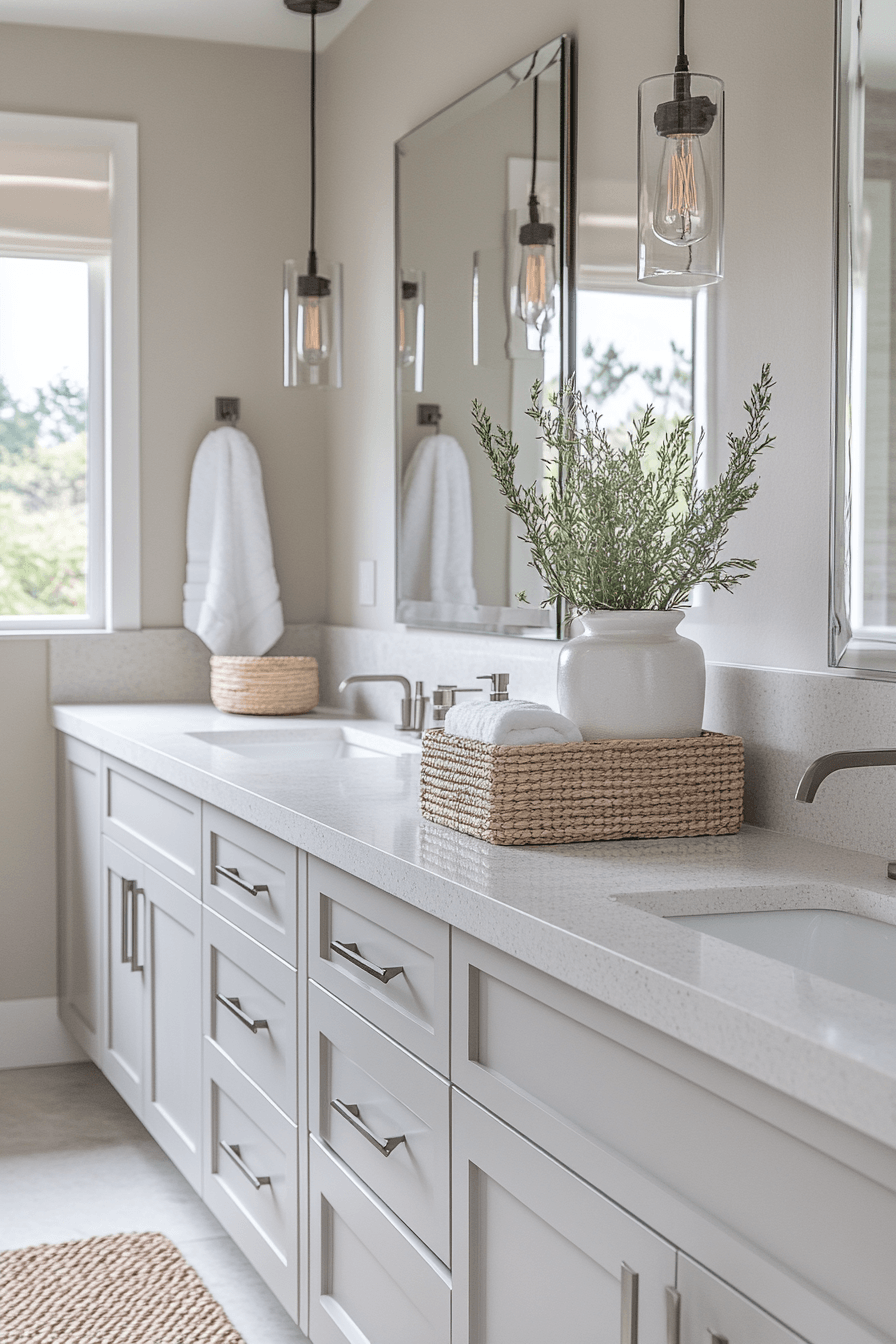 15 linear style clean washroom