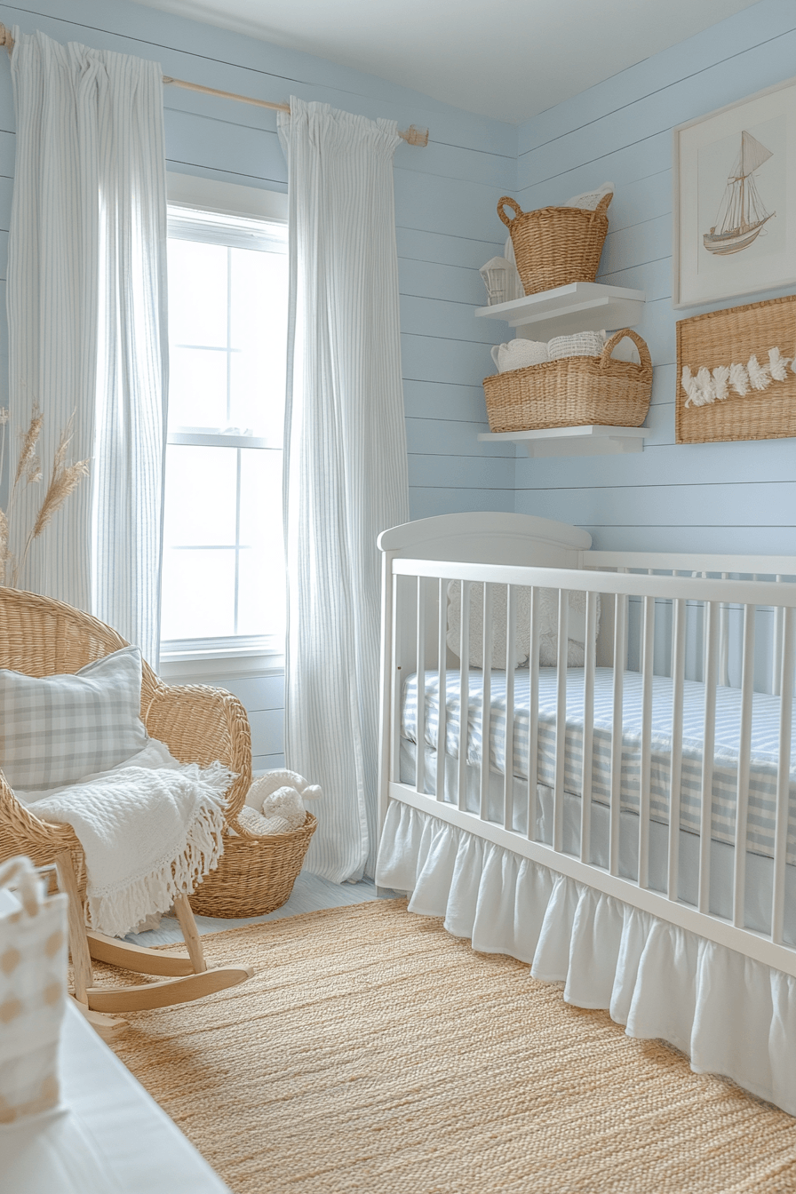 15 seaside cottage baby nook