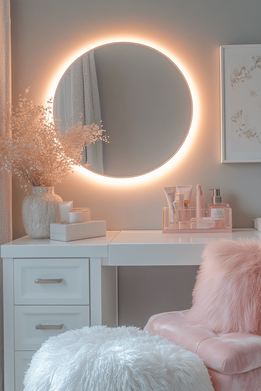 15 sleek reflective glam room