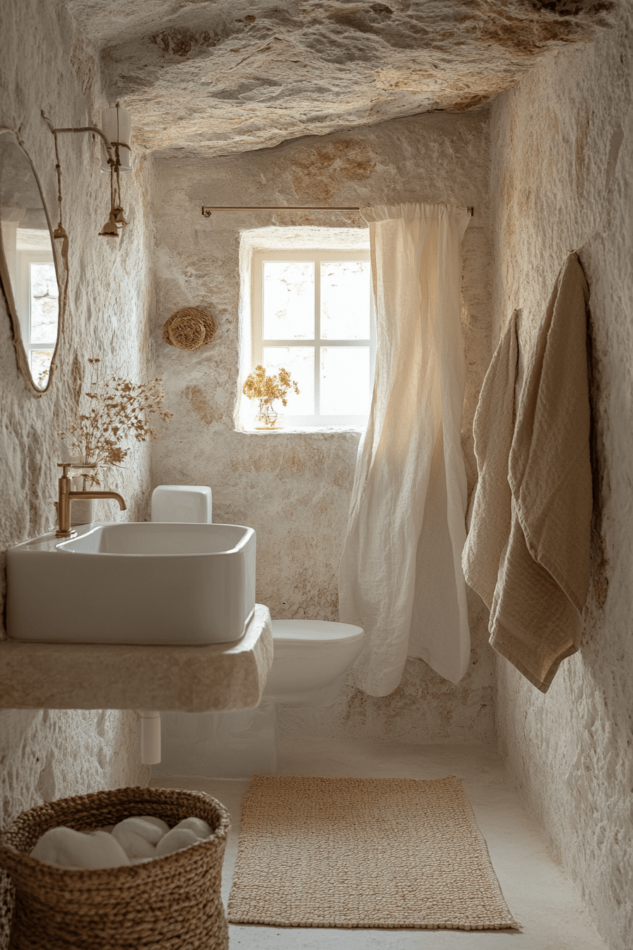 16 cozy modern farm bathroom