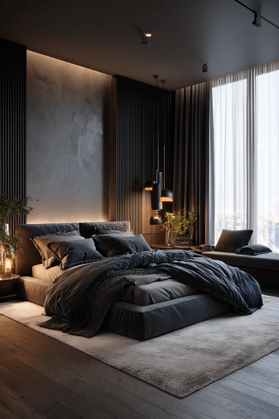 16 moody cozy guest space