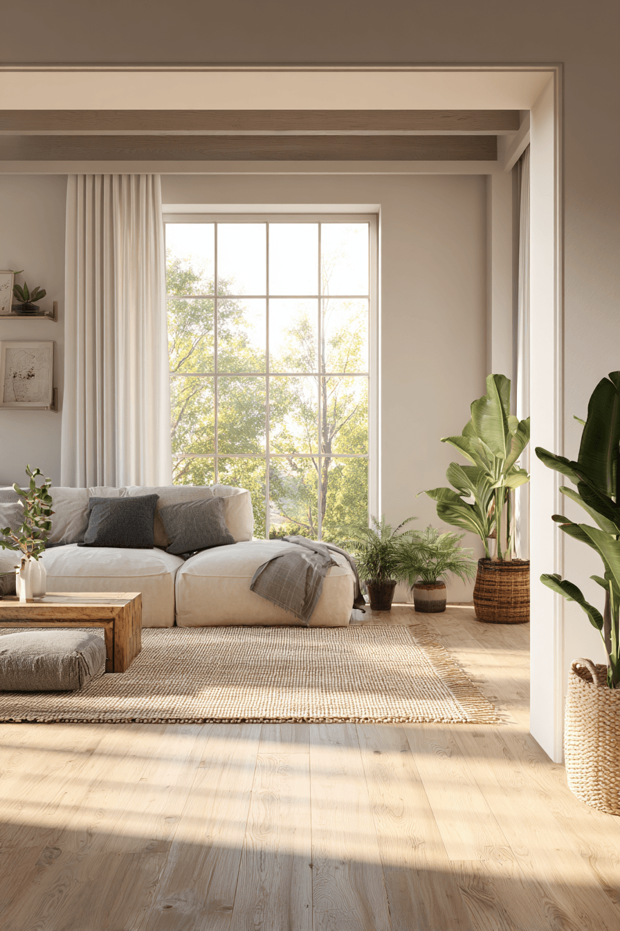 17 balanced serene living space