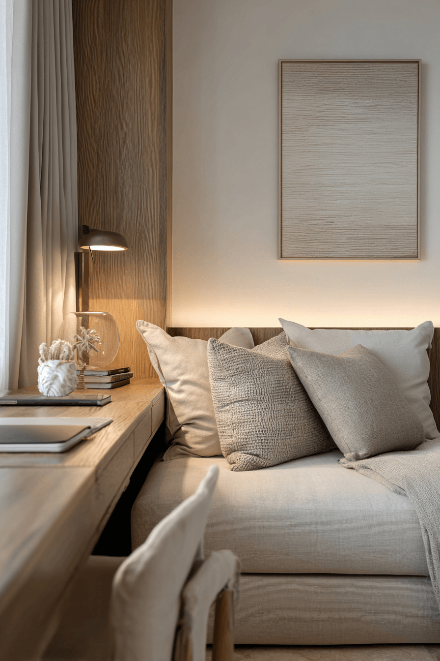 17 flexible lounge work space