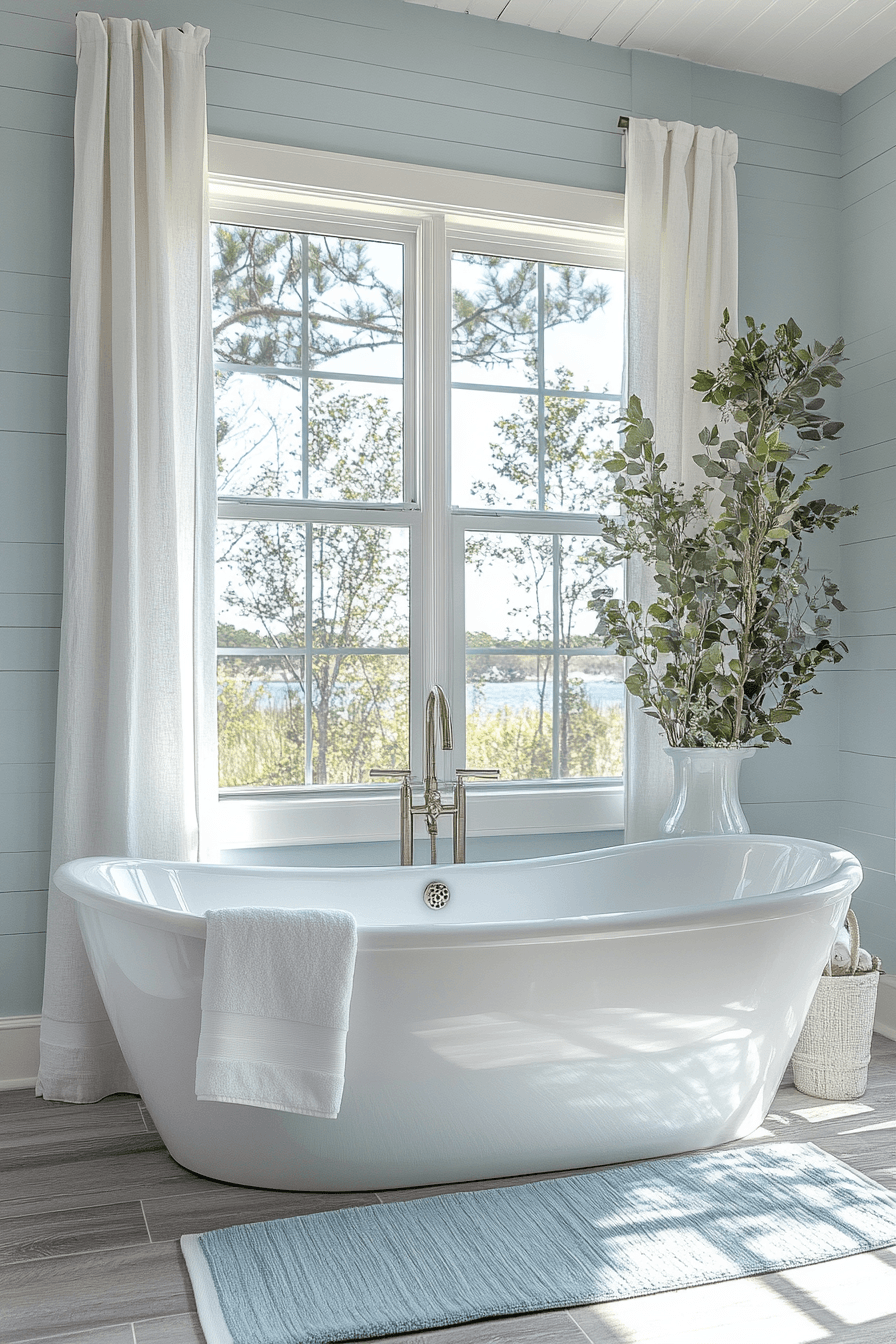 17 relaxed beachy bathroom vibes