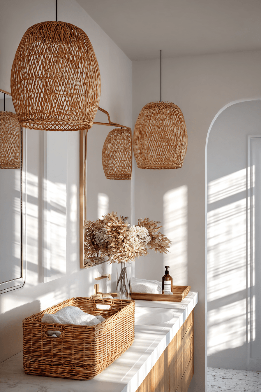 17 textured light fixture bath