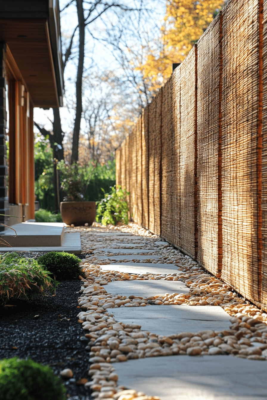 18 bamboo privacy fence retreat