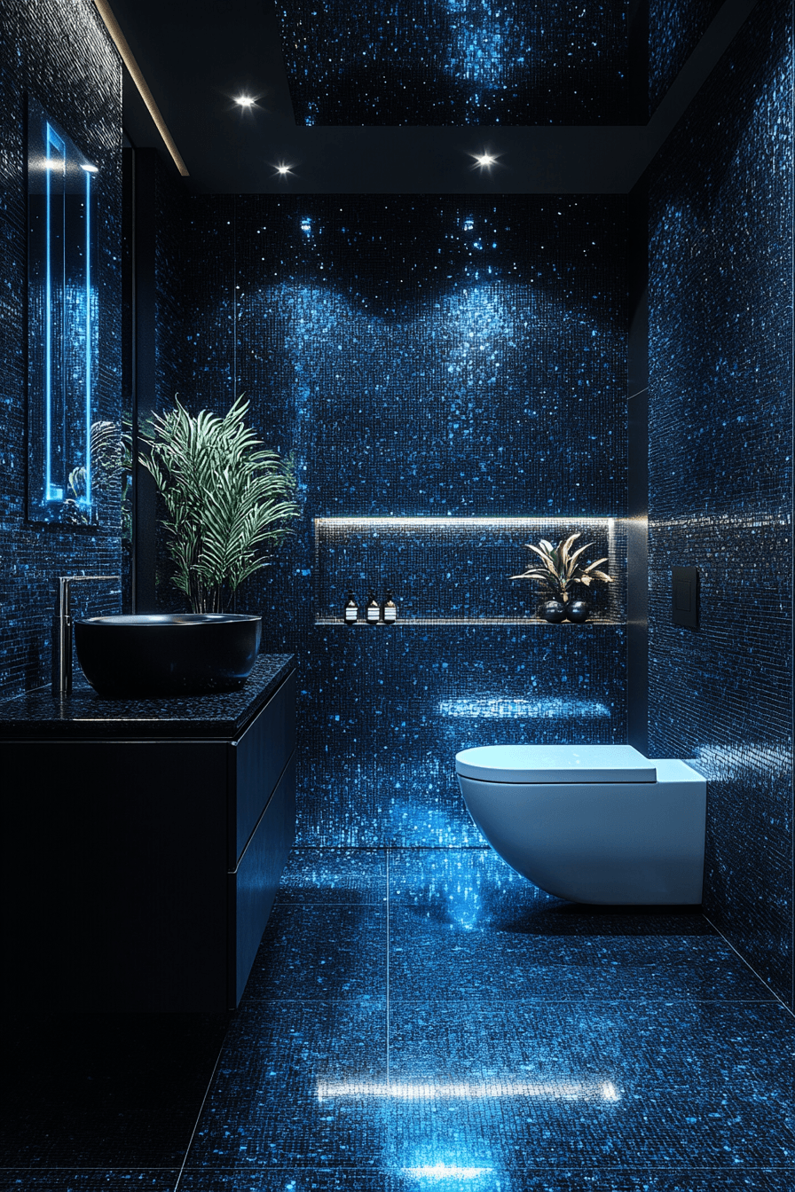 18 gloss shine modern bath