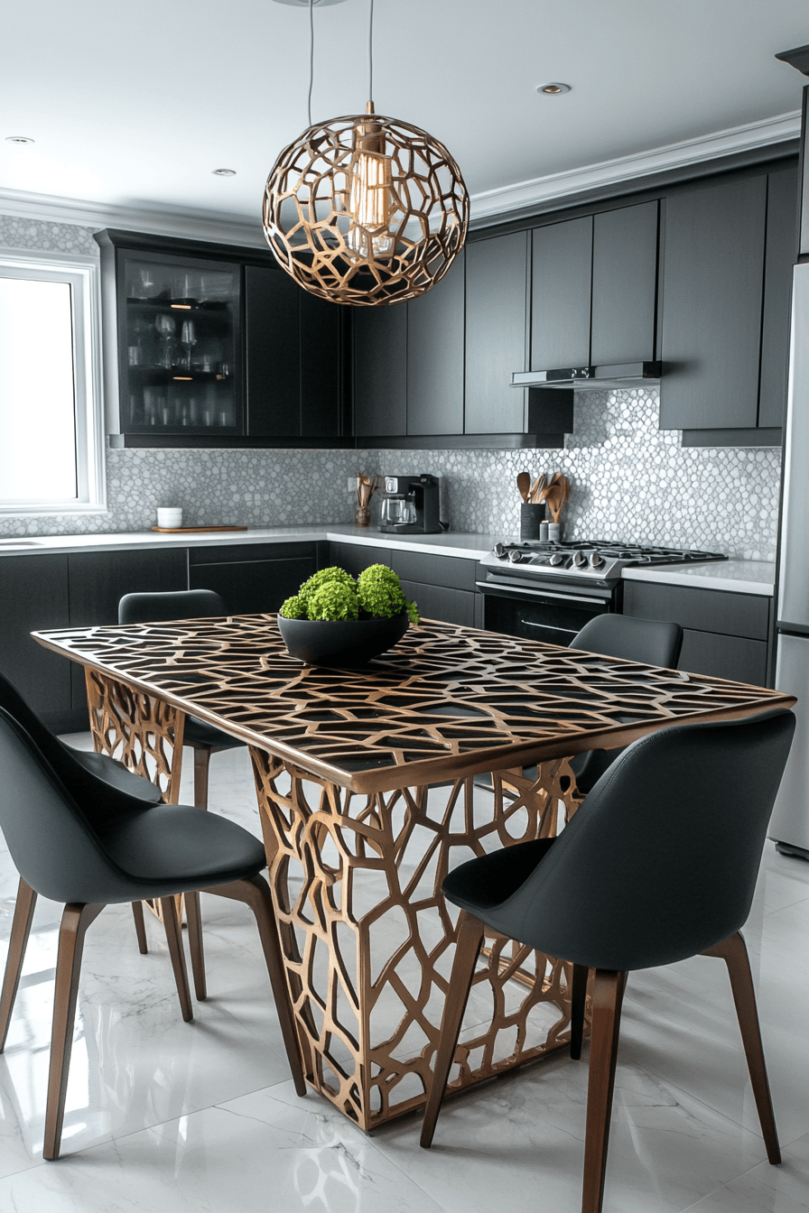 18 resin geometric artistic touch