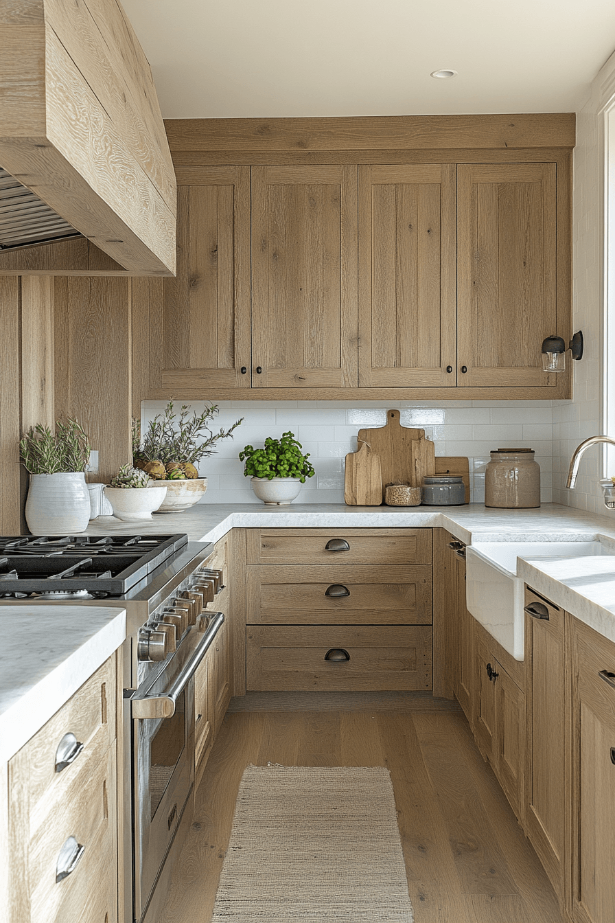 18 timber texture coastal kitchen