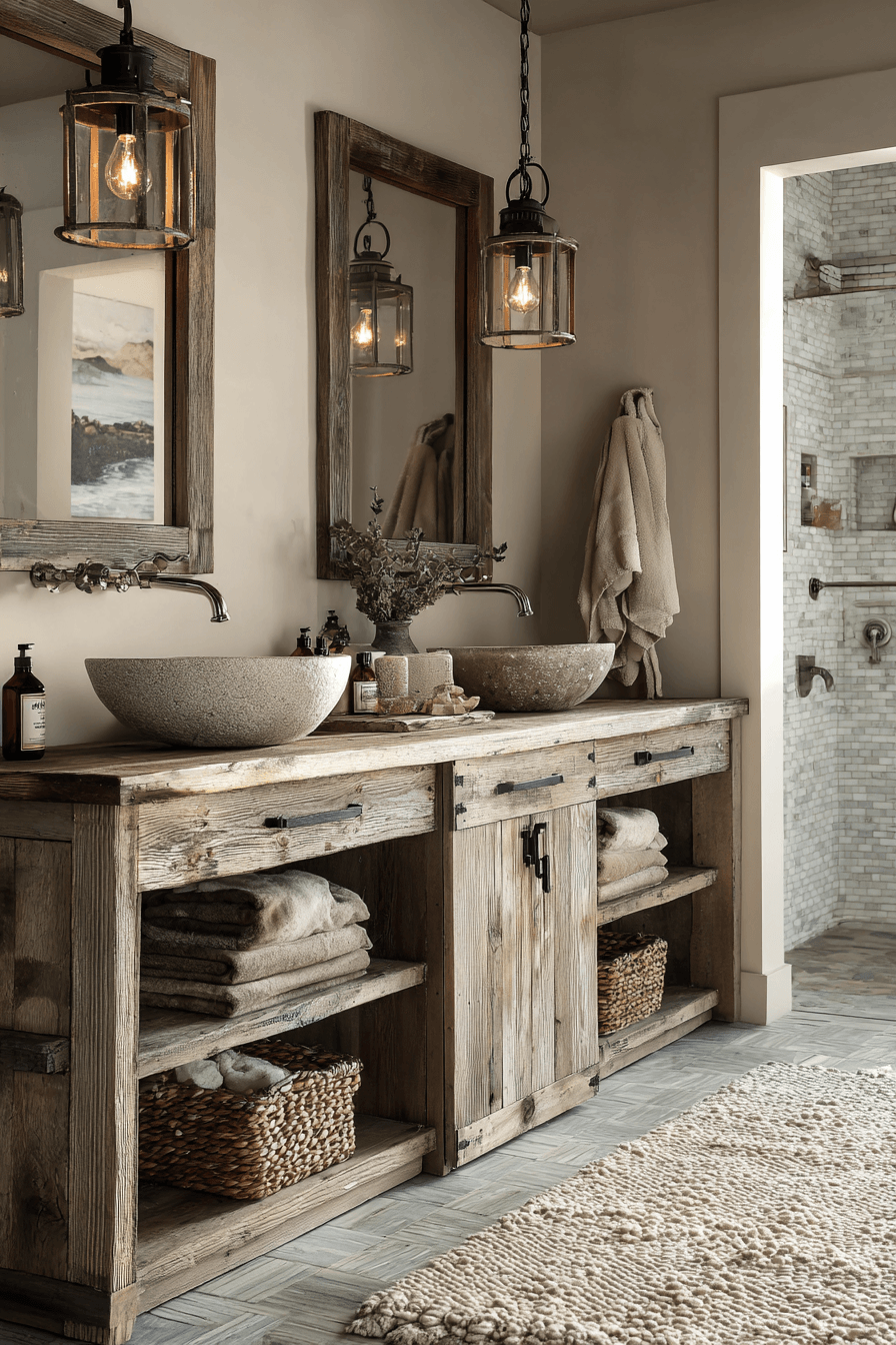 18 timeworn wood coastal room