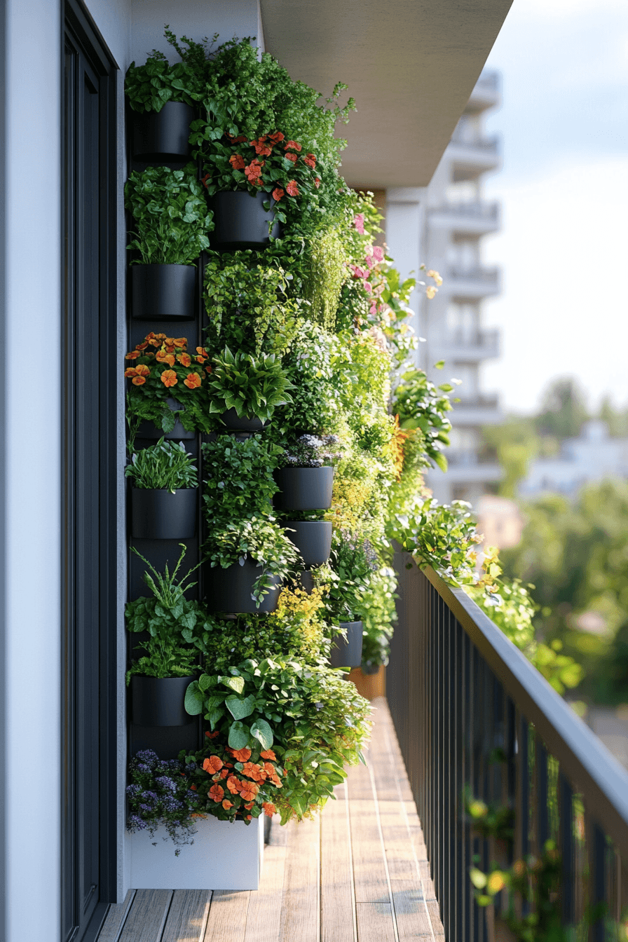 18 vertical garden balcony style