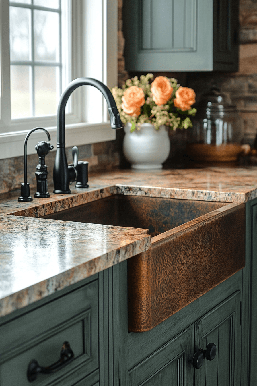 19 copper bronze unique granite