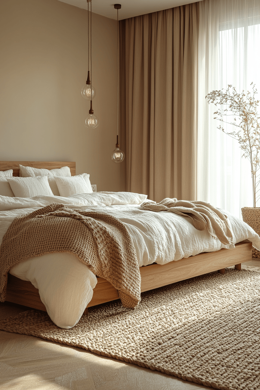 19 earthy warm bedroom vibes