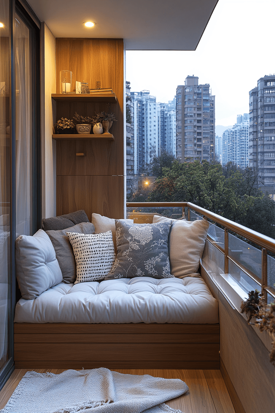 2 compact outdoor chill zone