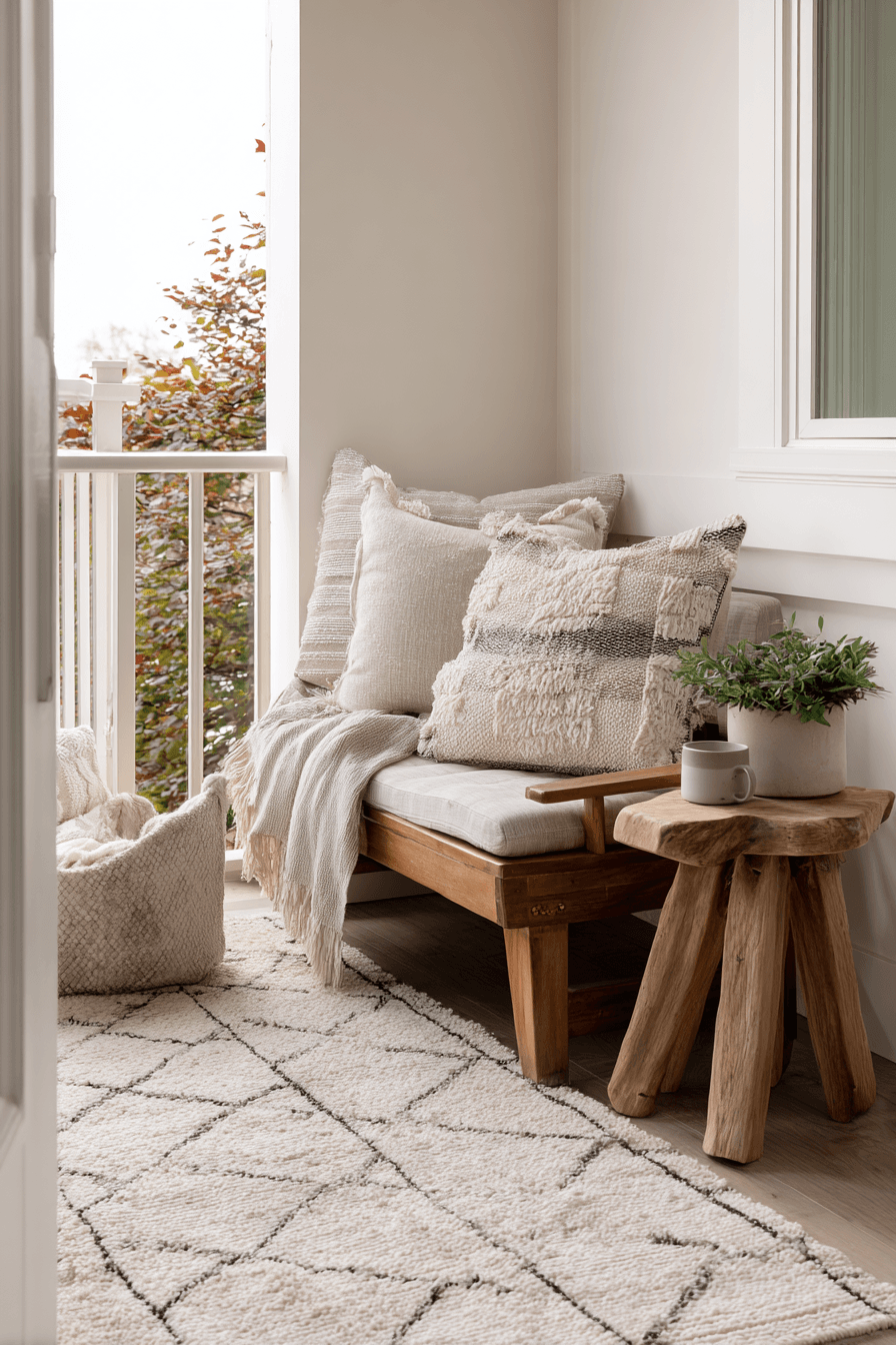 2 cozy front porch retreat