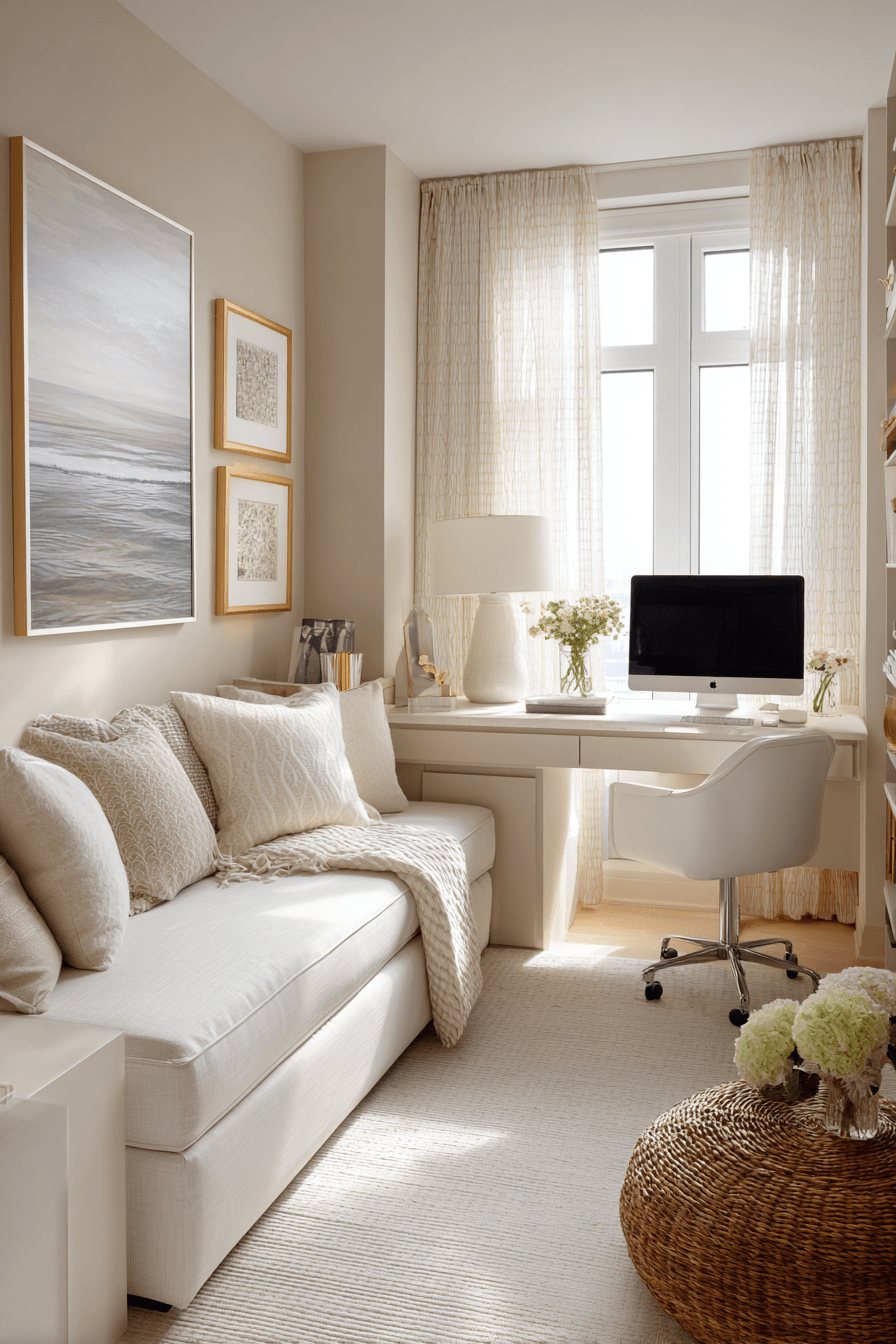 2 efficient compact work haven